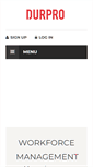 Mobile Screenshot of durpro.co.za